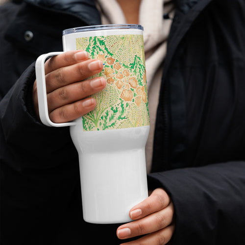 Corals : Travel Mug with a Handle